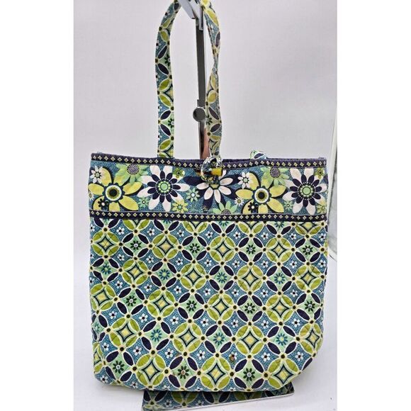Vera Bradley Quilted Floral Tote Bag - Picture 1 of 7